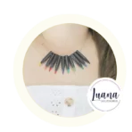 Collar lan de colores