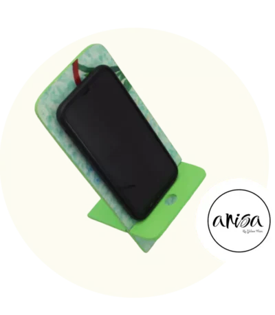 Porta celular Flor Roja